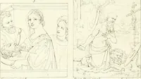 An illustration from Galerie Giustiniani; ou, Catalogue figuré des tableaux de cette célèbre Galerie (1812)