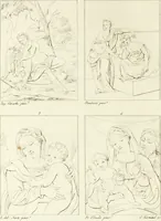 An illustration from Galerie Giustiniani; ou, Catalogue figuré des tableaux de cette célèbre Galerie (1812)