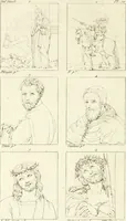An illustration from Galerie Giustiniani; ou, Catalogue figuré des tableaux de cette célèbre Galerie (1812)