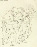 An illustration from Galerie Giustiniani; ou, Catalogue figuré des tableaux de cette célèbre Galerie (1812)