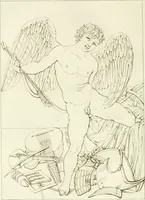 An illustration from Galerie Giustiniani; ou, Catalogue figuré des tableaux de cette célèbre Galerie (1812)
