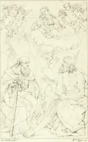 An illustration from Galerie Giustiniani; ou, Catalogue figuré des tableaux de cette célèbre Galerie (1812)