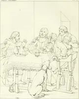 An illustration from Galerie Giustiniani; ou, Catalogue figuré des tableaux de cette célèbre Galerie (1812)
