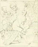 An illustration from Galerie Giustiniani; ou, Catalogue figuré des tableaux de cette célèbre Galerie (1812)