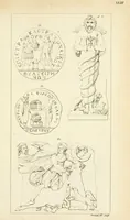 Picture 7 of 36 from Galerie mythologique : recueil de monuments pour servir à l'étude de la mythologie, de l'histoire de l'art, de l'antiquité figurée, et du langage allégorique des anciens : avec 190 planches gravées au trait, contenant près de 800 monuments antiques, tels que statues, bas-reliefs, pierres gravées, médailles, freques et peintures de vases, dont plus de 50 sont inédits (1811), leaf 263
