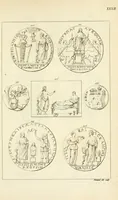 Picture 13 of 36 from Galerie mythologique : recueil de monuments pour servir à l'étude de la mythologie, de l'histoire de l'art, de l'antiquité figurée, et du langage allégorique des anciens : avec 190 planches gravées au trait, contenant près de 800 monuments antiques, tels que statues, bas-reliefs, pierres gravées, médailles, freques et peintures de vases, dont plus de 50 sont inédits (1811), leaf 291