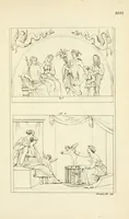 An illustration from Galerie mythologique : recueil de monuments pour servir à l'étude de la mythologie, de l'histoire de l'art, de l'antiquité figurée, et du langage allégorique des anciens : avec 190 planches gravées au trait, contenant près de 800 monuments antiques, tels que statues, bas-reliefs, pierres gravées, médailles, freques et peintures de vases, dont plus de 50 sont inédits (1811)