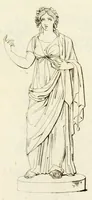 Picture 23 of 36 from Galerie mythologique : recueil de monuments pour servir à l'étude de la mythologie, de l'histoire de l'art, de l'antiquité figurée, et du langage allégorique des anciens : avec 190 planches gravées au trait, contenant près de 800 monuments antiques, tels que statues, bas-reliefs, pierres gravées, médailles, freques et peintures de vases, dont plus de 50 sont inédits (1811), leaf 345
