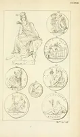 Picture 30 of 36 from Galerie mythologique : recueil de monuments pour servir à l'étude de la mythologie, de l'histoire de l'art, de l'antiquité figurée, et du langage allégorique des anciens : avec 190 planches gravées au trait, contenant près de 800 monuments antiques, tels que statues, bas-reliefs, pierres gravées, médailles, freques et peintures de vases, dont plus de 50 sont inédits (1811), leaf 383