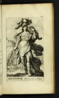 Picture 25 of 29 from Gallerye der uitmuntende vrouwen : of der zelver deugden en ondeugden, in byschriften en sneldichten, vertoond, met verklaaringen konstplaaten verrijkt (1690), leaf 177