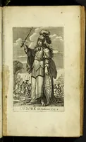 An illustration from Gallerye der uitmuntende vrouwen : of der zelver deugden en ondeugden, in byschriften en sneldichten, vertoond, met verklaaringen konstplaaten verrijkt (1690)