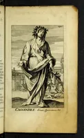 An illustration from Gallerye der uitmuntende vrouwen : of der zelver deugden en ondeugden, in byschriften en sneldichten, vertoond, met verklaaringen konstplaaten verrijkt (1690)
