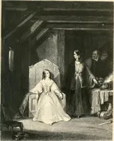 An illustration from The gallery of modern British artists; consisting of a series of engravings from works of the most eminent artists of the day, including Messrs. Turner, Roberts, Harding, Clennel, Dewint, Austin, Messrs. Stanfield, Bonnington, Prout, Cattermole, C. Fielding, Cox, &c. &c (1834)
