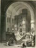An illustration from The gallery of modern British artists; consisting of a series of engravings from works of the most eminent artists of the day, including Messrs. Turner, Roberts, Harding, Clennel, Dewint, Austin, Messrs. Stanfield, Bonnington, Prout, Cattermole, C. Fielding, Cox, &c. &c (1834)