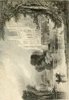 An illustration from The gallery of modern British artists; consisting of a series of engravings from works of the most eminent artists of the day, including Messrs. Turner, Roberts, Harding, Clennel, Dewint, Austin, Messrs. Stanfield, Bonnington, Prout, Cattermole, C. Fielding, Cox, &c. &c (1834)