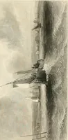 An illustration from The gallery of modern British artists; consisting of a series of engravings from works of the most eminent artists of the day, including Messrs. Turner, Roberts, Harding, Clennel, Dewint, Austin, Messrs. Stanfield, Bonnington, Prout, Cattermole, C. Fielding, Cox, &c. &c (1834)