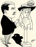 Picture 2 of 480 from A gallery of pen sketches in black and white of "Cincinnatians as we see 'em" (1905), leaf 10