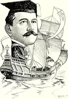 Picture 93 of 480 from A gallery of pen sketches in black and white of "Cincinnatians as we see 'em" (1905), leaf 101