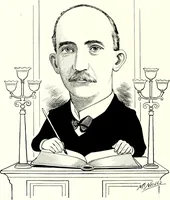 An illustration from A gallery of pen sketches in black and white of "Cincinnatians as we see 'em" (1905)