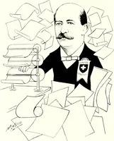 Picture 107 of 480 from A gallery of pen sketches in black and white of "Cincinnatians as we see 'em" (1905), leaf 115