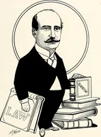 An illustration from A gallery of pen sketches in black and white of "Cincinnatians as we see 'em" (1905)