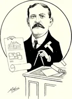 An illustration from A gallery of pen sketches in black and white of "Cincinnatians as we see 'em" (1905)