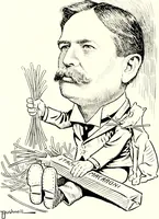 An illustration from A gallery of pen sketches in black and white of "Cincinnatians as we see 'em" (1905)