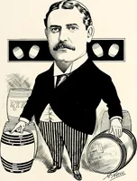 An illustration from A gallery of pen sketches in black and white of "Cincinnatians as we see 'em" (1905)