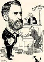 An illustration from A gallery of pen sketches in black and white of "Cincinnatians as we see 'em" (1905)