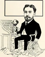 An illustration from A gallery of pen sketches in black and white of "Cincinnatians as we see 'em" (1905)