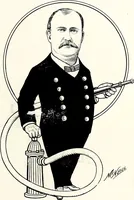 An illustration from A gallery of pen sketches in black and white of "Cincinnatians as we see 'em" (1905)