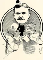 An illustration from A gallery of pen sketches in black and white of "Cincinnatians as we see 'em" (1905)