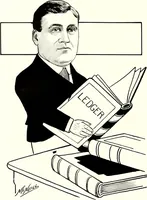 An illustration from A gallery of pen sketches in black and white of "Cincinnatians as we see 'em" (1905)