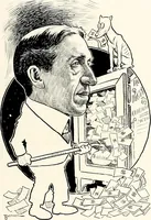 An illustration from A gallery of pen sketches in black and white of "Cincinnatians as we see 'em" (1905)