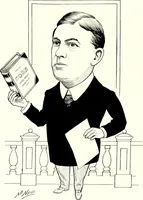 An illustration from A gallery of pen sketches in black and white of "Cincinnatians as we see 'em" (1905)