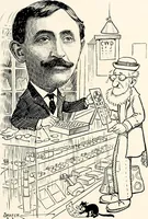 An illustration from A gallery of pen sketches in black and white of "Cincinnatians as we see 'em" (1905)