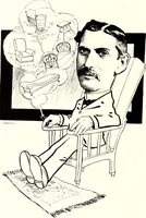 An illustration from A gallery of pen sketches in black and white of "Cincinnatians as we see 'em" (1905)