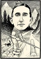 Picture 251 of 480 from A gallery of pen sketches in black and white of "Cincinnatians as we see 'em" (1905), leaf 260