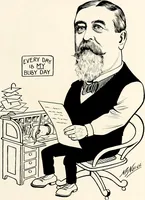 An illustration from A gallery of pen sketches in black and white of "Cincinnatians as we see 'em" (1905)