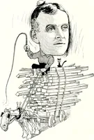 An illustration from A gallery of pen sketches in black and white of "Cincinnatians as we see 'em" (1905)