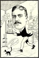 An illustration from A gallery of pen sketches in black and white of "Cincinnatians as we see 'em" (1905)