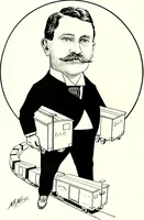 An illustration from A gallery of pen sketches in black and white of "Cincinnatians as we see 'em" (1905)