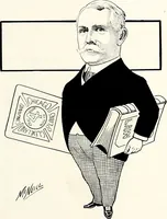 Picture 22 of 480 from A gallery of pen sketches in black and white of "Cincinnatians as we see 'em" (1905), leaf 30