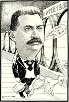 Picture 294 of 480 from A gallery of pen sketches in black and white of "Cincinnatians as we see 'em" (1905), leaf 303