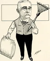 An illustration from A gallery of pen sketches in black and white of "Cincinnatians as we see 'em" (1905)