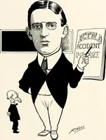 Picture 305 of 480 from A gallery of pen sketches in black and white of "Cincinnatians as we see 'em" (1905), leaf 314