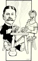Picture 322 of 480 from A gallery of pen sketches in black and white of "Cincinnatians as we see 'em" (1905), leaf 331