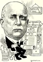 An illustration from A gallery of pen sketches in black and white of "Cincinnatians as we see 'em" (1905)