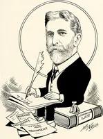 An illustration from A gallery of pen sketches in black and white of "Cincinnatians as we see 'em" (1905)