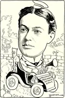 An illustration from A gallery of pen sketches in black and white of "Cincinnatians as we see 'em" (1905)